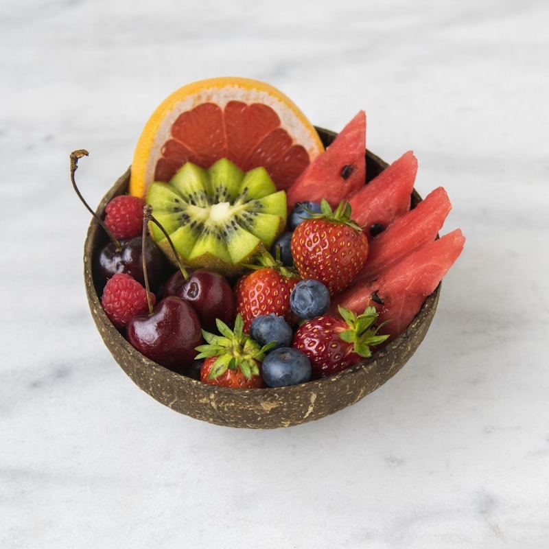 2 tier detachable Nordic metallic fruit/vegetable basket/rack with wooden handles and banana holder