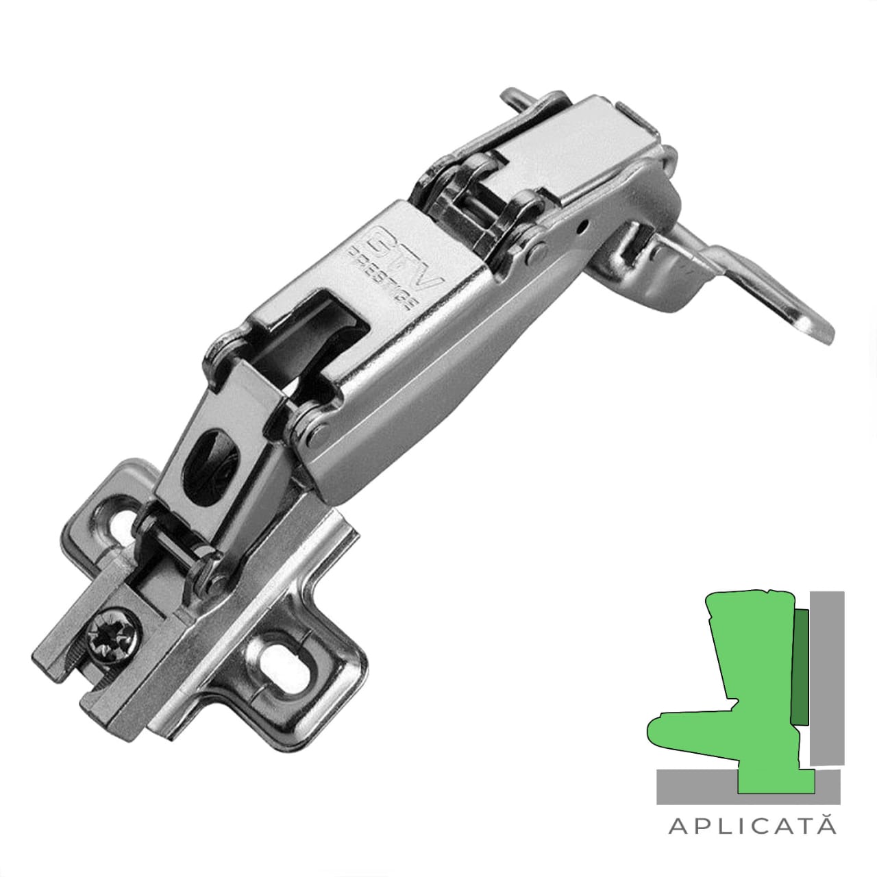 165° mechanical hinge