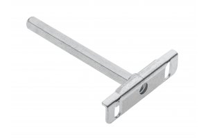 Invisible shelf support