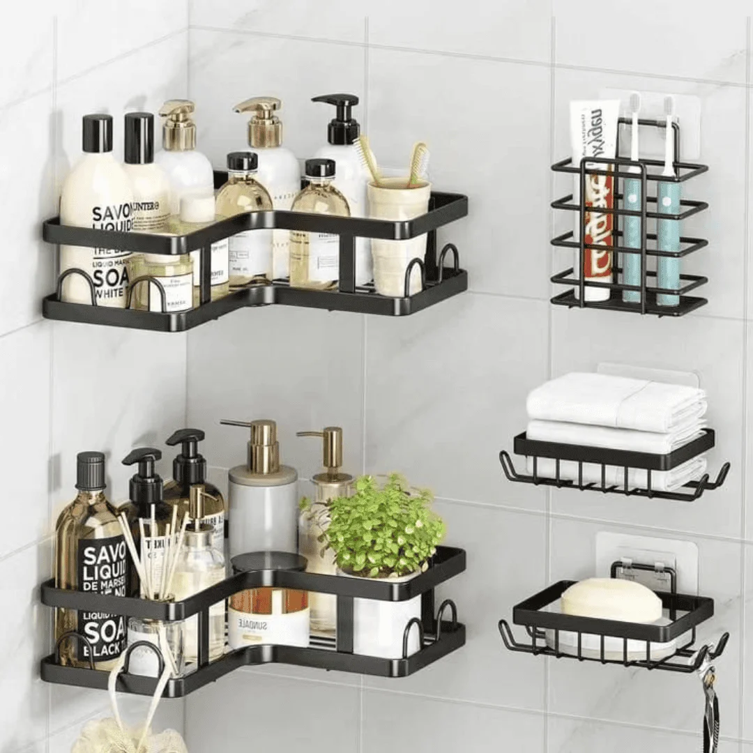 5pcs bathroom organizer